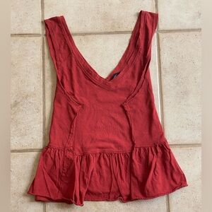 Forever 21 Vibrant Red Top